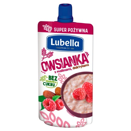 Lubella Owsianka z malinami i daktylami 100g